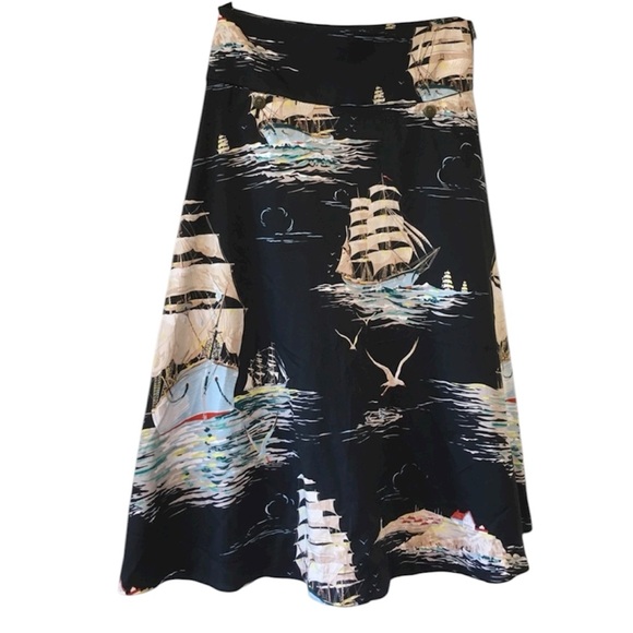 Anthropologie Dresses & Skirts - NWT Anthropologie Leifnotes sail away midi skirt. Size 10